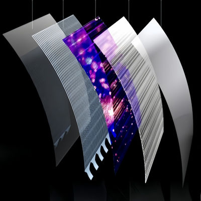 Flexible LED Film Screen Bendable Transparent Display with IP65 Waterproof for Exhibition/Billboard/Retail Visual Solution