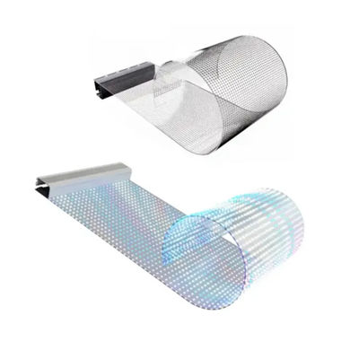 Flexible LED Film Screen Bendable Transparent Display with IP65 Waterproof for Exhibition/Billboard/Retail Visual Solution