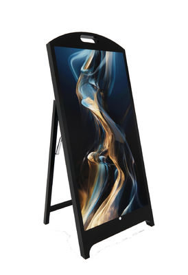 Battery-Powered Portable LED Signage with Android 9.0, IP65 Waterproof & 50000mAh Long-Lasting