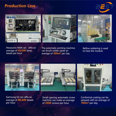 Indoor HD Custom-Size LED Shelf Screen  300-1200x60mm Aluminum Profile Cabinet 3840Hz Refresh Rate