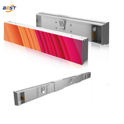 Indoor HD Custom-Size LED Shelf Screen  300-1200x60mm Aluminum Profile Cabinet 3840Hz Refresh Rate