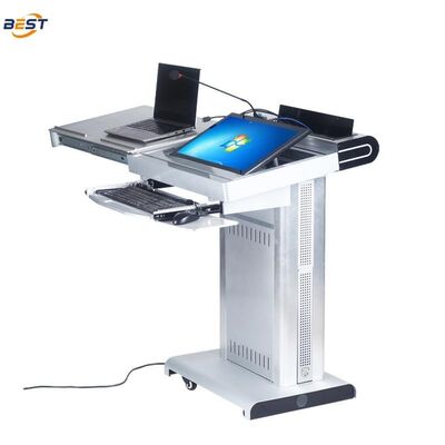 Smart Podium with Multi Points Foil Touch 350 Cd/m² Brightness and 8GB RAM for Enhanced Presentations