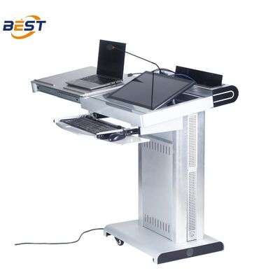 8GB RAM Smartboard Podium with 350 Cd/m² Brightness and Multi Points Foil Touch for Classroom