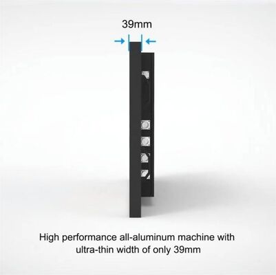 Outdoor LCD Digital Signage with 30mm Thickness IK10 Tempered Glass and IP66 Weatherproof for Advertising