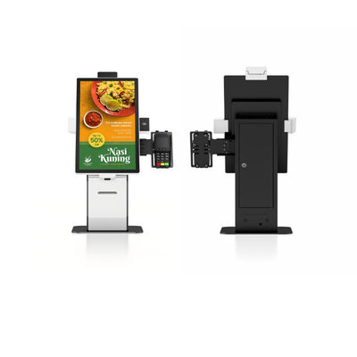 Self-Service Ordering Kiosk Hotel Check-In Cash Payment NFC Outdoor Digital Signage