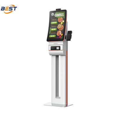 Floor-standing Self-service Ordering Kiosk for Hotel Library Hotpot LCD Menu Mobile POS