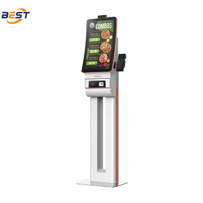 Floor-standing Self-service Ordering Kiosk with 10-point Capacitive Touch and 1920*1080 Resolution