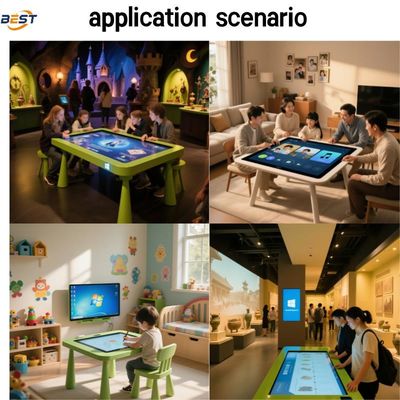 Digital Smart Touch Gaming Table with LCD Screen Multi-Touch Game Computer