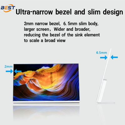 Digital Menu Board Display for Restaurant Indoor LCD Screen USB Ultra Thin High Brightness