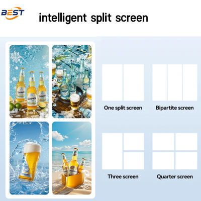 Thermal Printing Digital Menu Boards Full Color LCD 21.5 Inch Signage for Restaurants