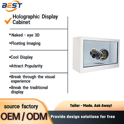 Small Customized Android HD 3D Holographic Display Box for Car Showroom & Jewelry Projection Box