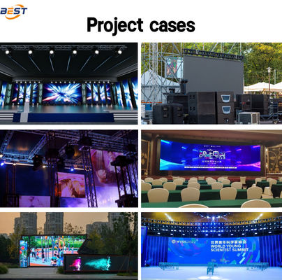 Stage Concert Church Events LED Rental Display Video Wall Indoor Outdoor Panel DJ Booth