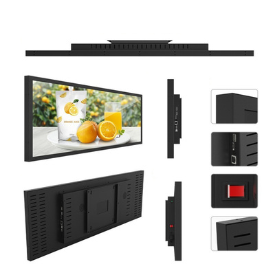Indoor Advertising LCD Display 16.2 Inch animated Digital Signage
