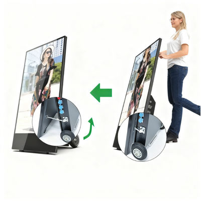 49 Inch A TFT-LCD Panel Outdoor LCD Digital Signage with 16GB Storage and IP65 Waterproof Grade