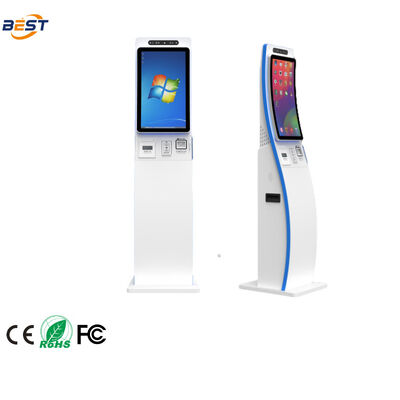 1920X1080 Resolution Self-Service Ordering Kiosk with Capacitive Touch 10 Point and Modular Add-Ons