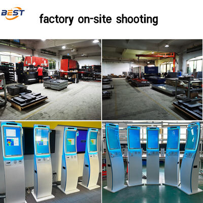 21.5/27 Inch Self-Service Kiosk Android/Windows Touch Screen Printer/QR Scanner Cash Payment-OEM Including Barcode Reader SDK