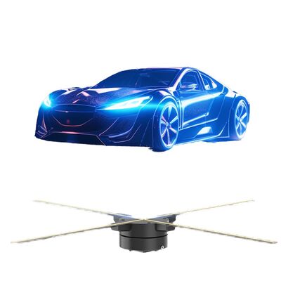 3D Holographic Fan with Indoor Use Android App Compatibility and Multiple Splicing Support