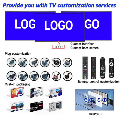 Outdoor TV IP55/IP66 Waterproof | 4K Google TV 1500-3000nits High Brightness Commercial Display for Advertising