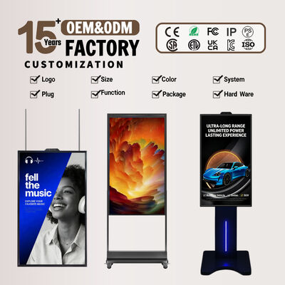 Commercial And Residential Digital Signage Window Display Featuring 32GB Storage Capacity Perfect for Dynamic Visual Merchandising and Content