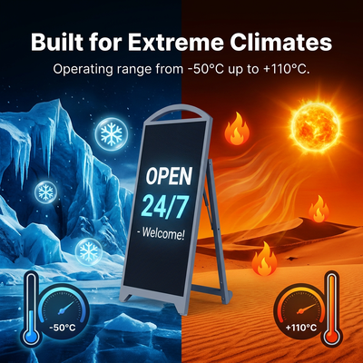 P2.5 Outdoor LED Mobile Display with 4500nit High-Brightness and 65,000mAh Battery-Powered Portable LED Sign