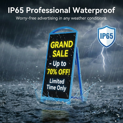 P2.5 Outdoor LED Mobile Display | High-Brightness 4500nit Battery-Powered Sign