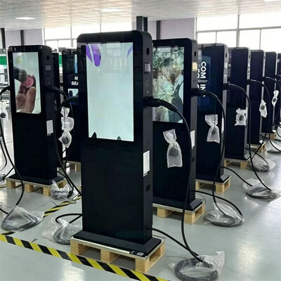 55" Outdoor Charging Station Display | 2000nit High Brightness IP55 Custom