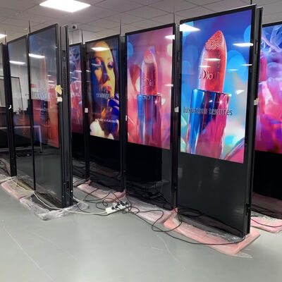Indoor Floor Standing LCD Digital Signage | 4K Touch Screen Kiosk