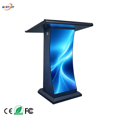 P1.8 P1.53 P1.25 GOB LED Podium Screen 320x960mm Novastar Async Lockable Cabinet Casters Stage Install