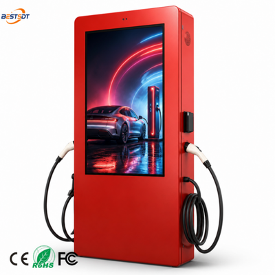 180kW 240kW 360kW 480kW DC HPC EV Charger CCS2 Outdoor LCD Advertising Display OCPP 1.6J